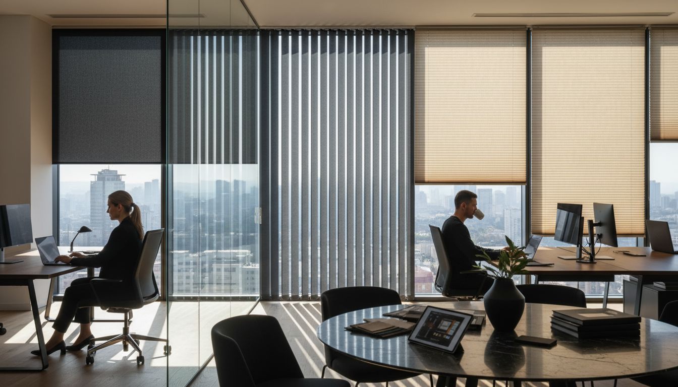 office custom blinds