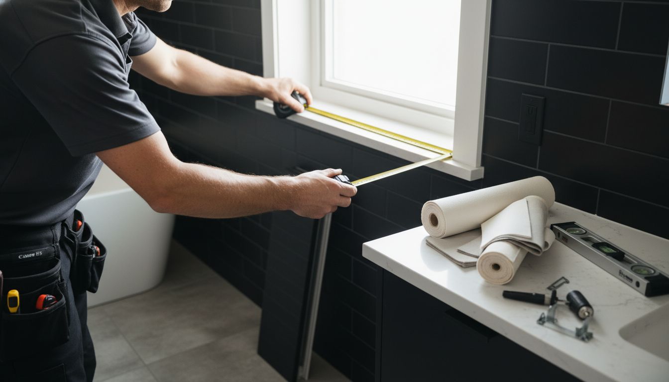 window shade installation