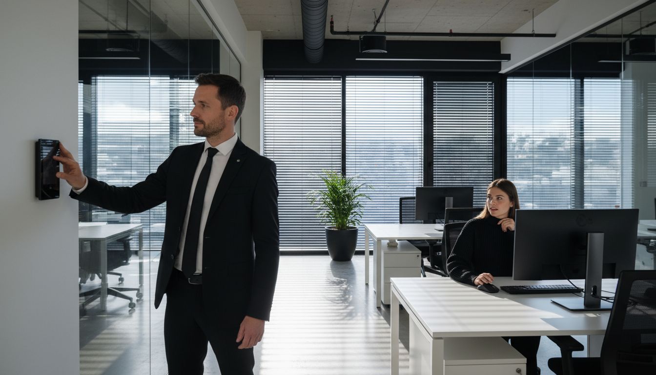 motorized blinds office