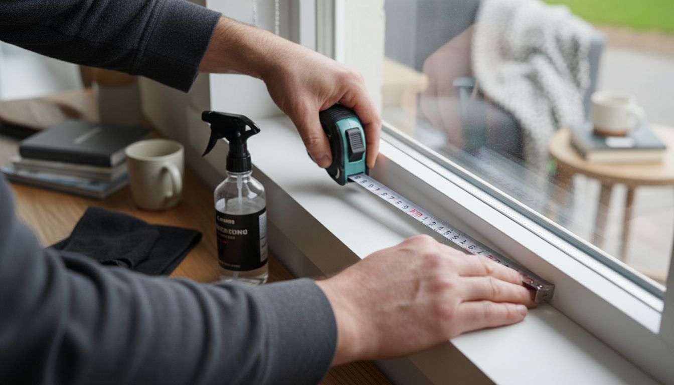 measure window blinds