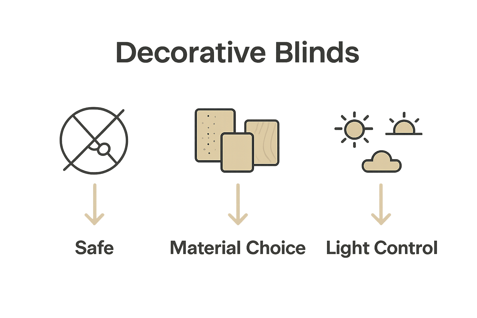 Infographic highlights three blind customization features