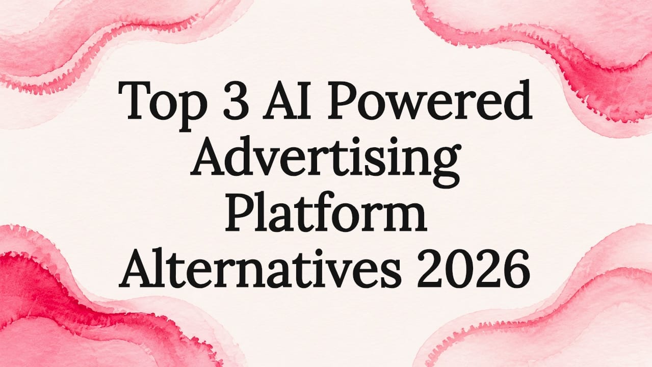 Top 3 AI Powered Advertising Platform Alternatives 2026
