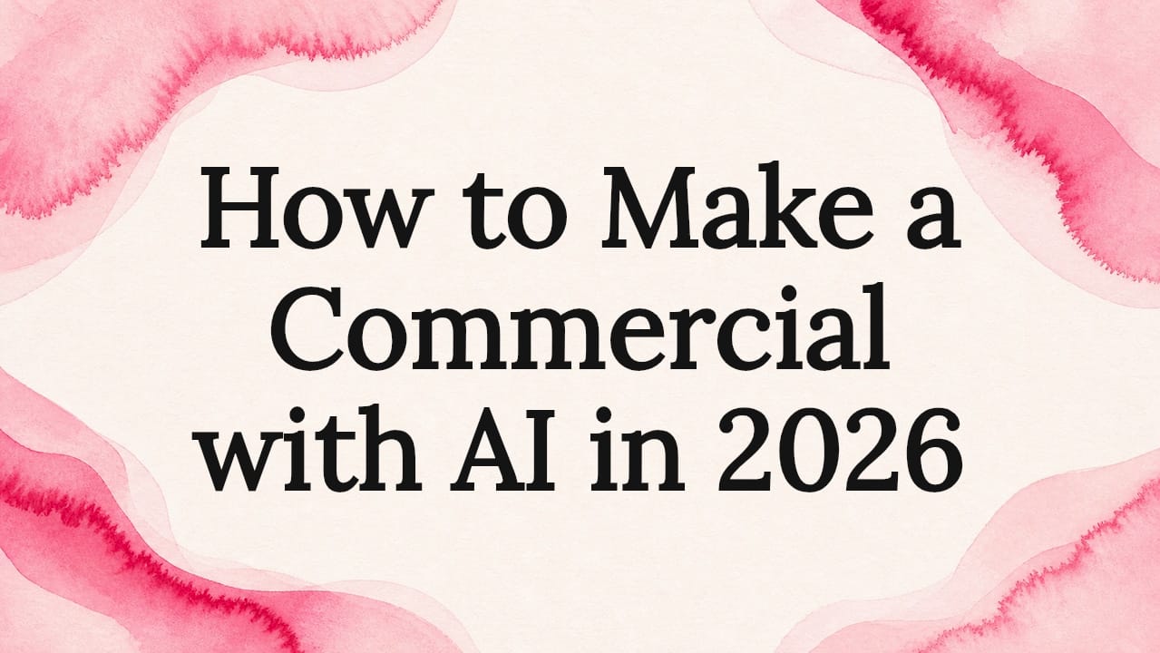 How to Make a Commercial with AI in 2026
