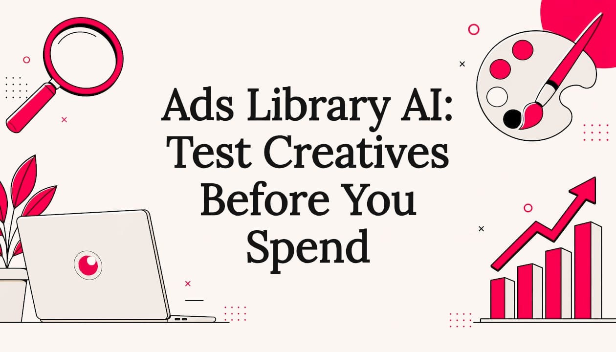 Ads Library AI: Test Creatives Before You Spend