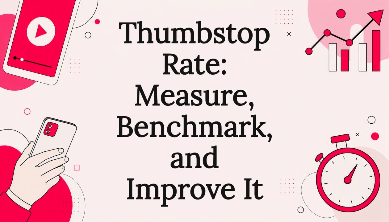 Thumbstop Rate: Measure, Benchmark, and Improve It