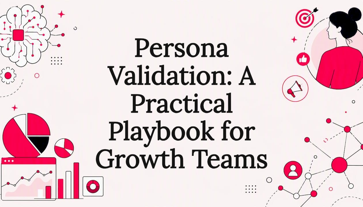 Persona Validation: A Practical Playbook for Growth Teams