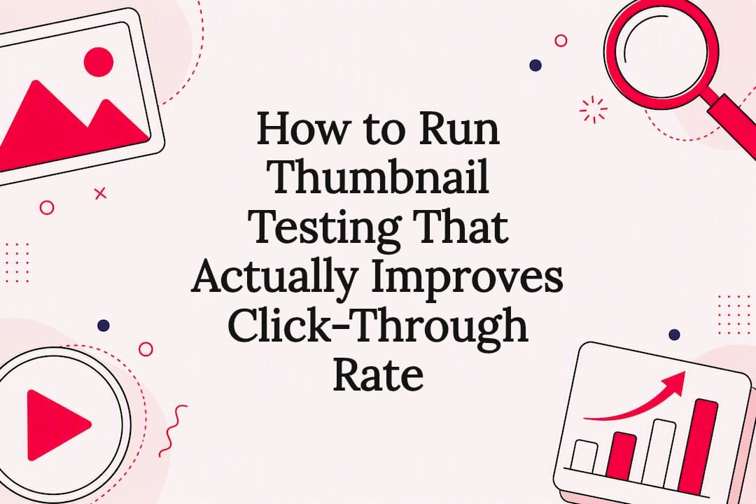 How to Run Thumbnail Testing That Actually Improves Click-Through Rate