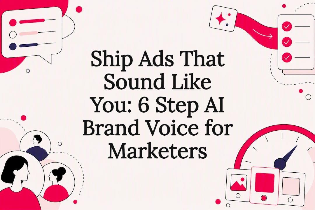Ship Ads That Sound Like You: 6 Step AI Brand Voice for Marketers