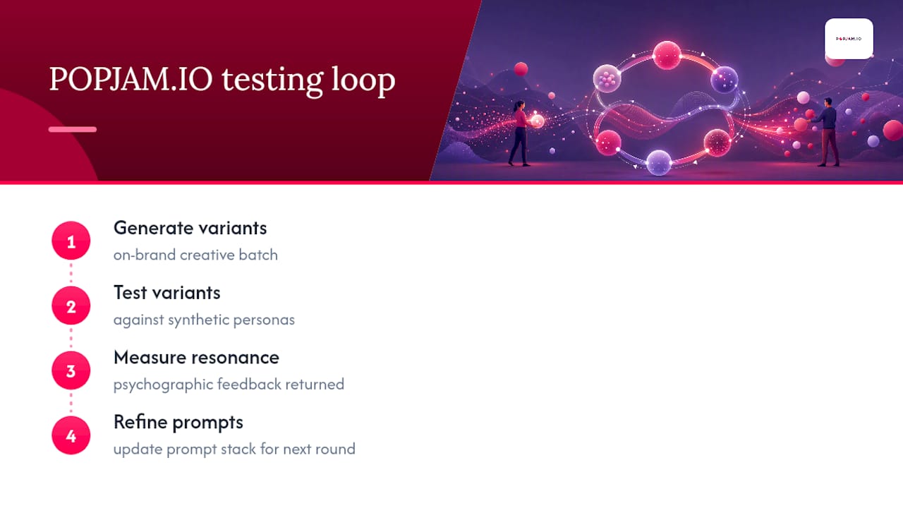 How Does POPJAM.IO Put These Principles Into Practice? — overview diagram
