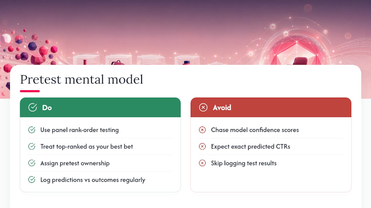 Why Rank-Order Thinking Beats Perfect-Prediction Thinking — overview diagram