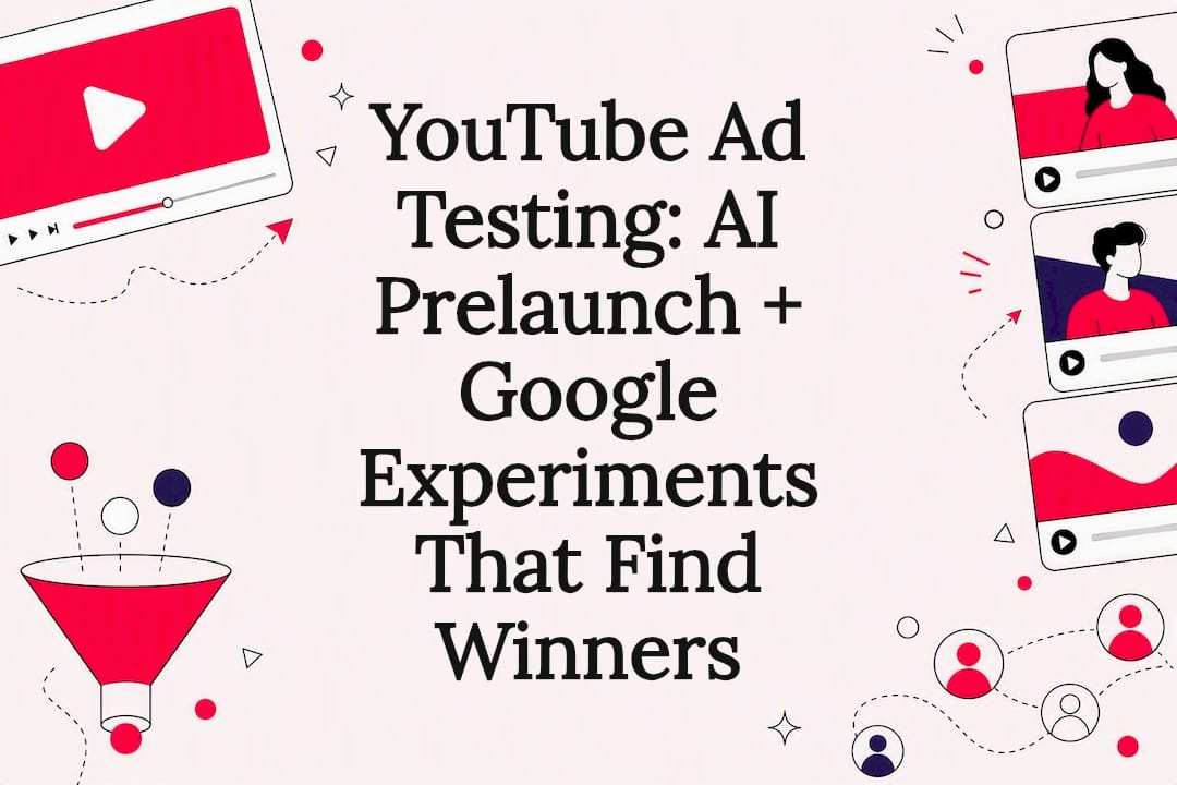 YouTube Ad Testing: AI Prelaunch + Google Experiments That Find Winners