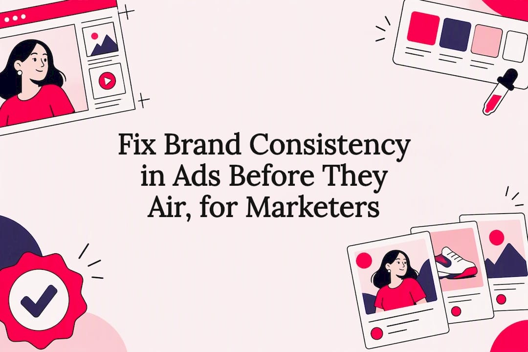 Fix Brand Consistency in Ads Before They Air, for Marketers