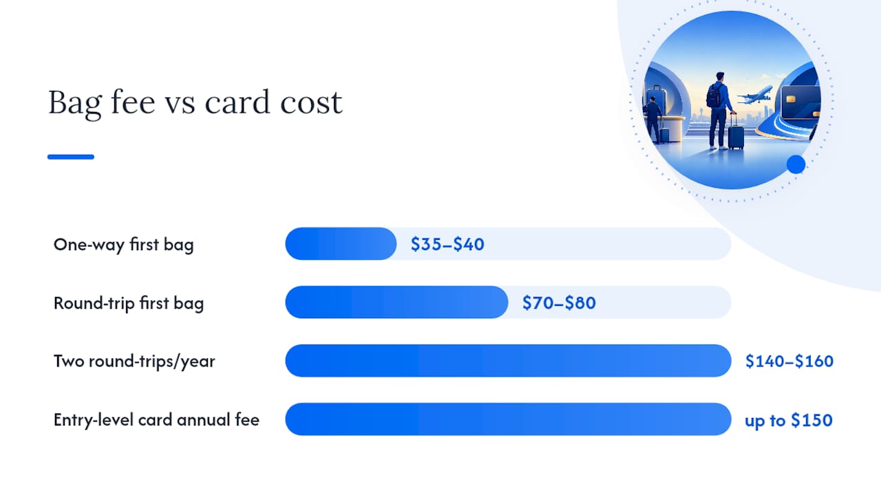 Should You Get an Airline Credit Card to Skip Bag Fees? — overview diagram