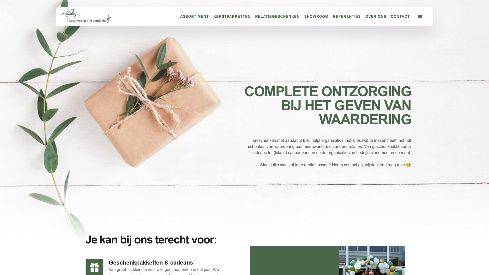 https://geschenkenmetaandacht.nl