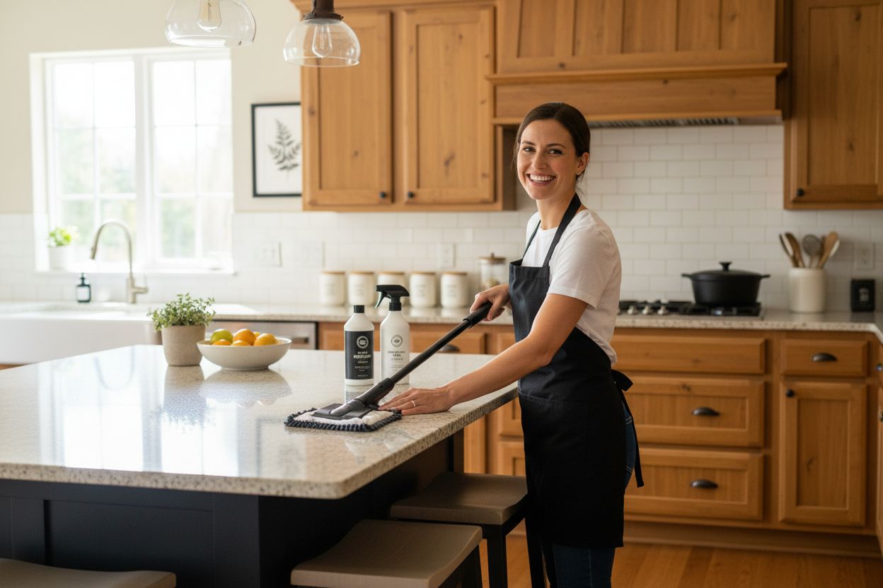 set curățenie profesionale casă