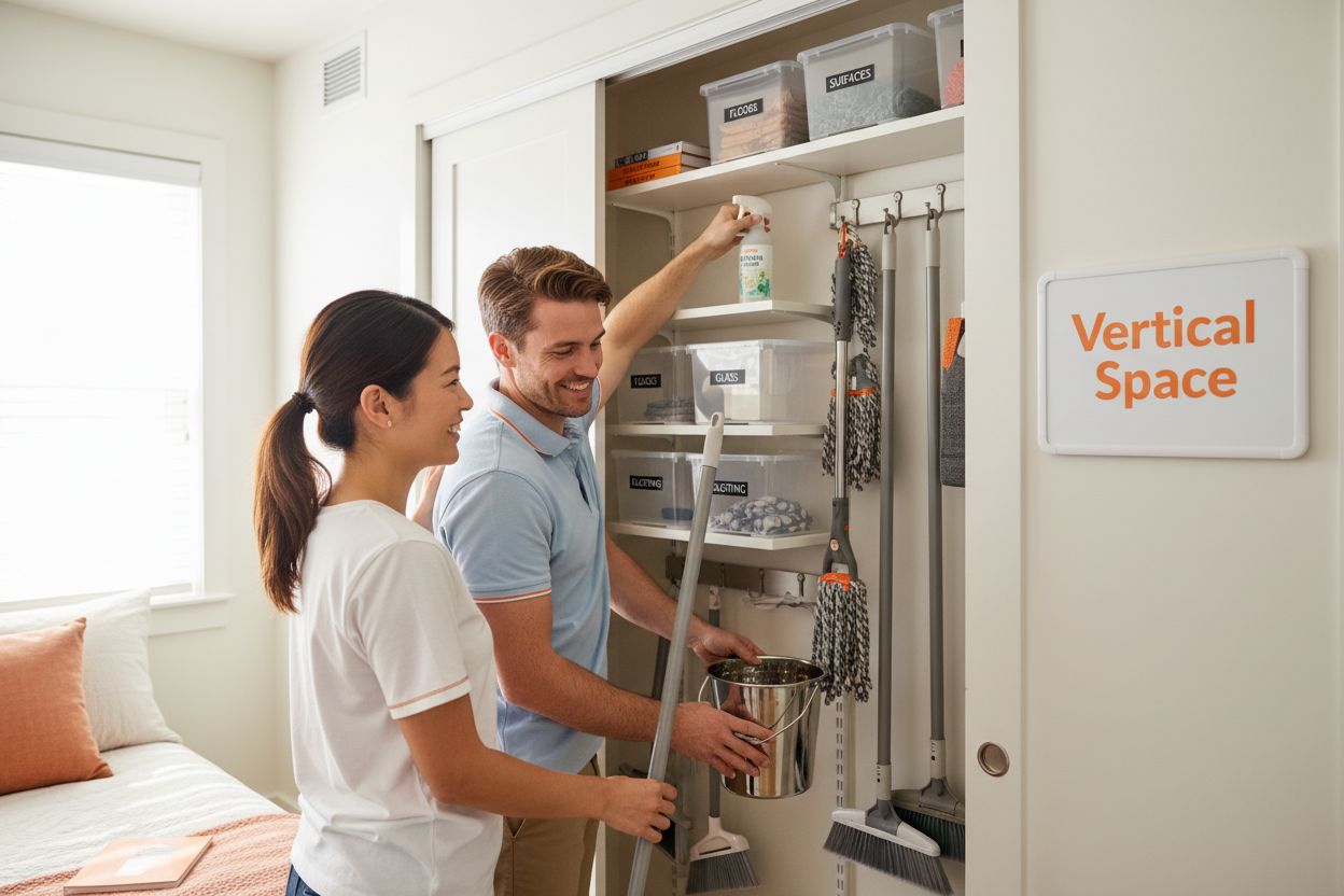 apartment vertical storage