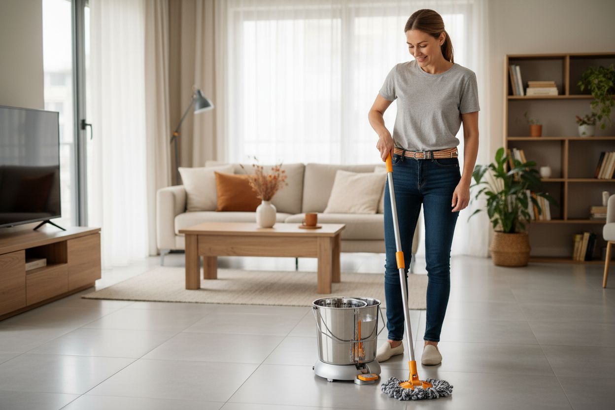 auto-rinsing mop office