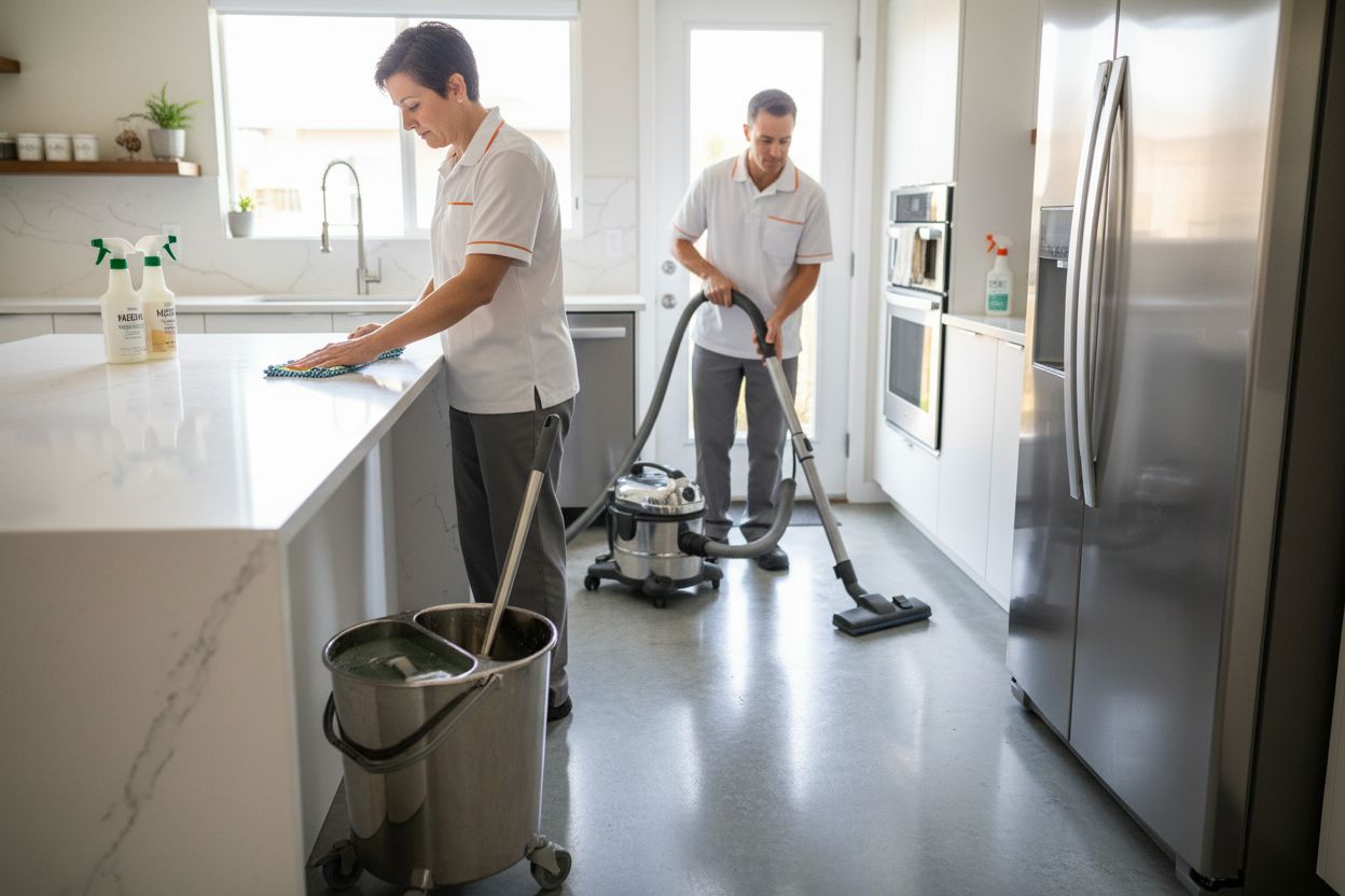 proces igienizare bucătărie