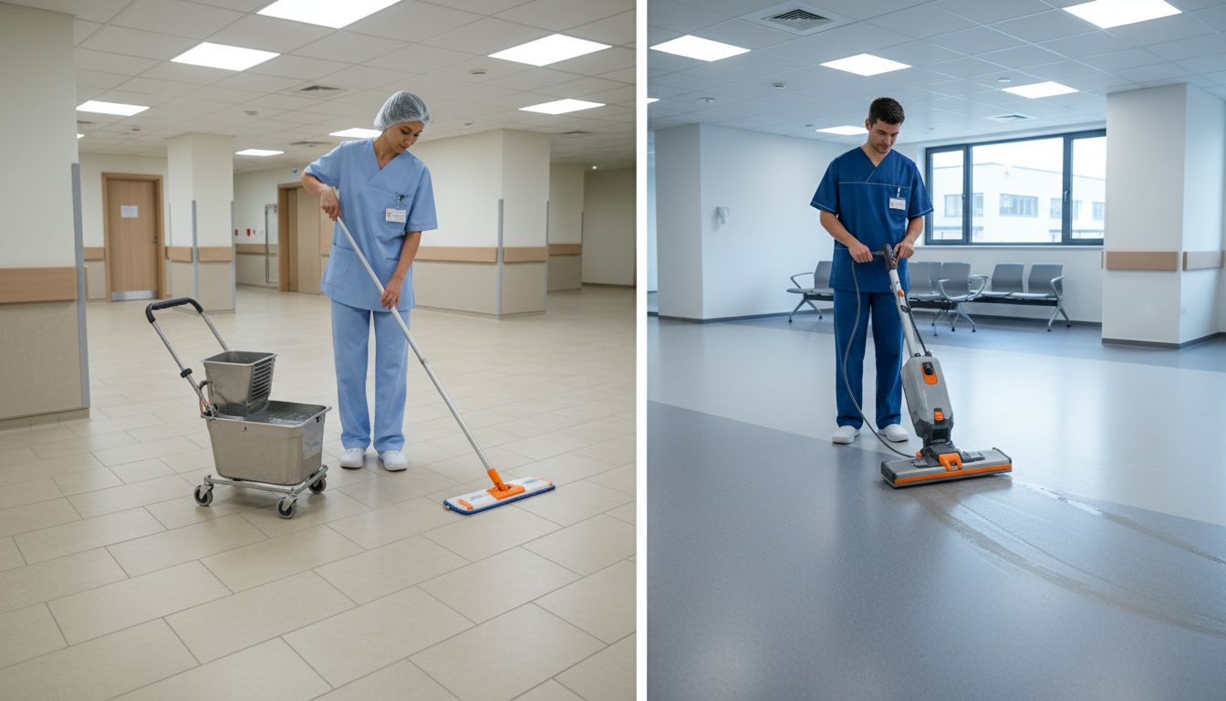 curățenie profesională spital