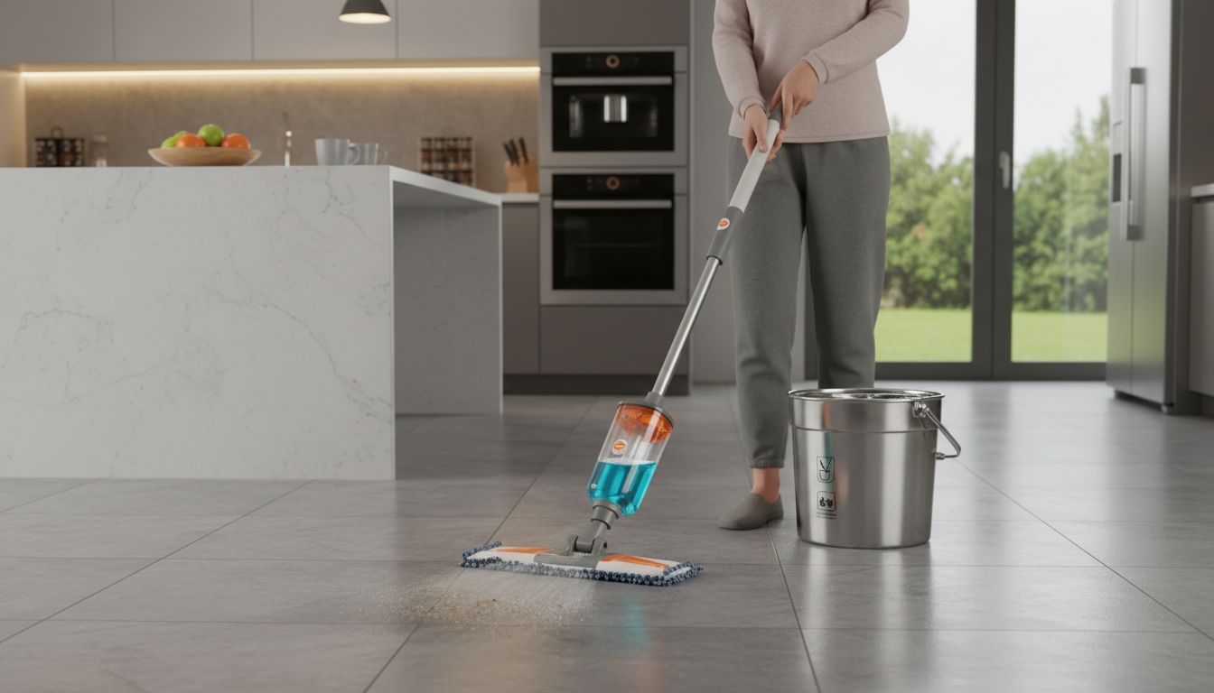 mop pulverizator acasă