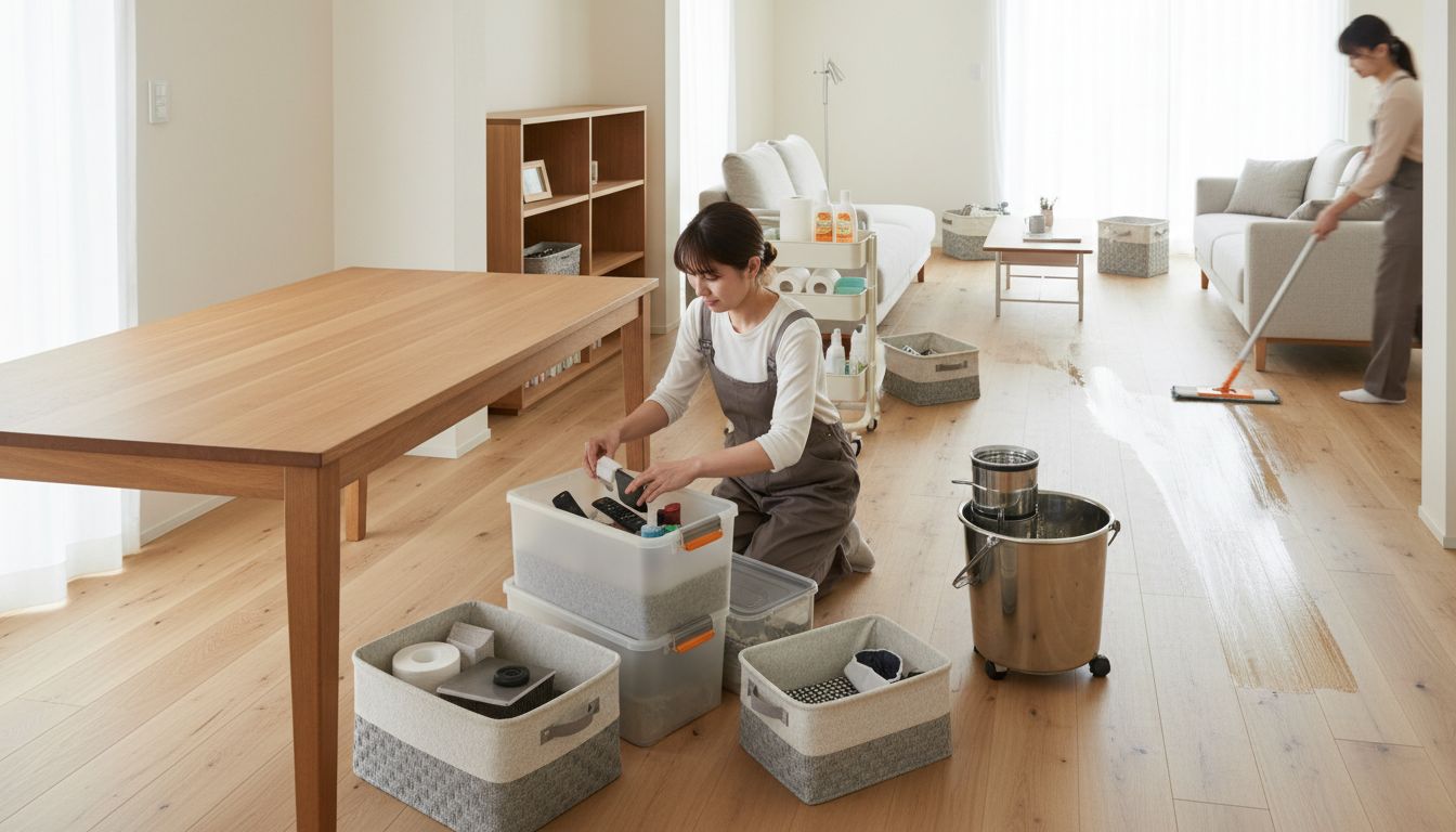 organizare suprafețe curățenie