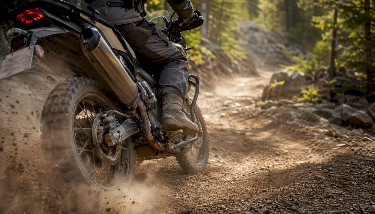 Lightweight motorcycle front wheel off-road
