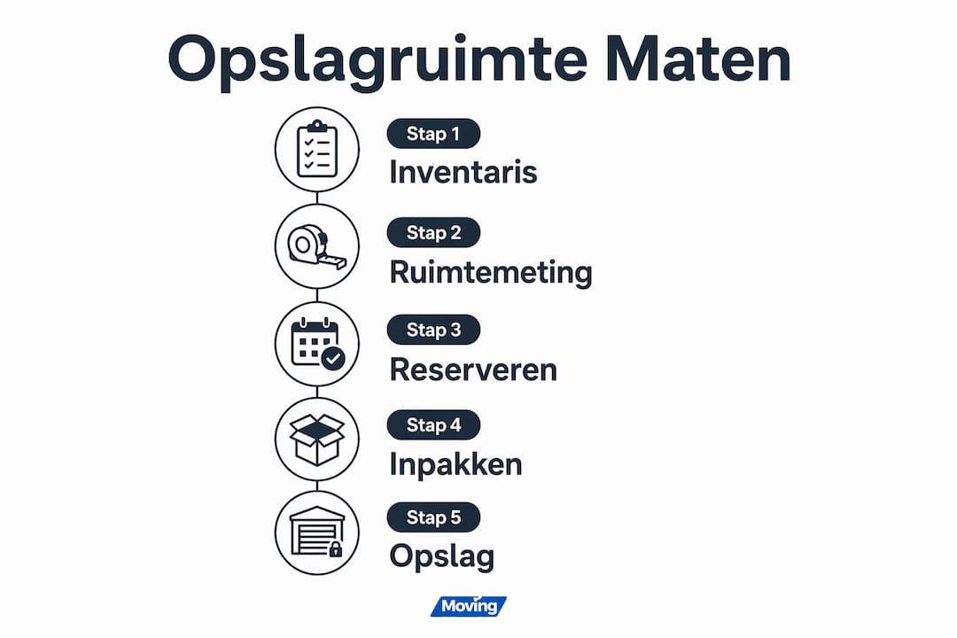 Infographic: Zo kies je stap voor stap de juiste opslagruimte