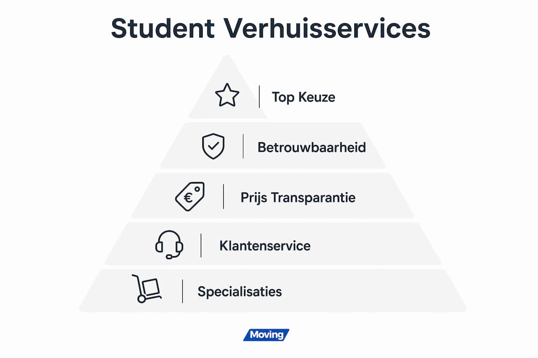 Infographic: handige verhuisdiensten voor studenten in één oogopslag