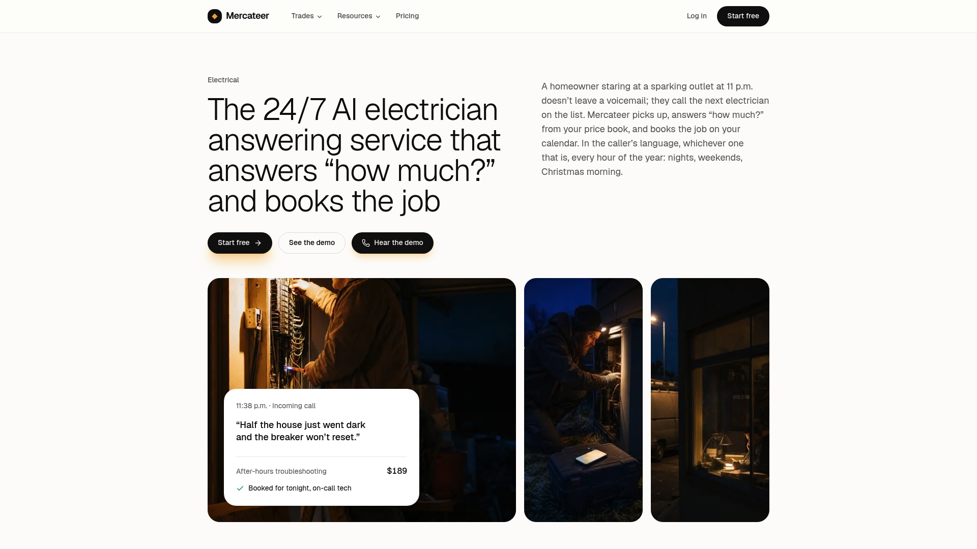 https://mercateer.com/electrician-answering-service