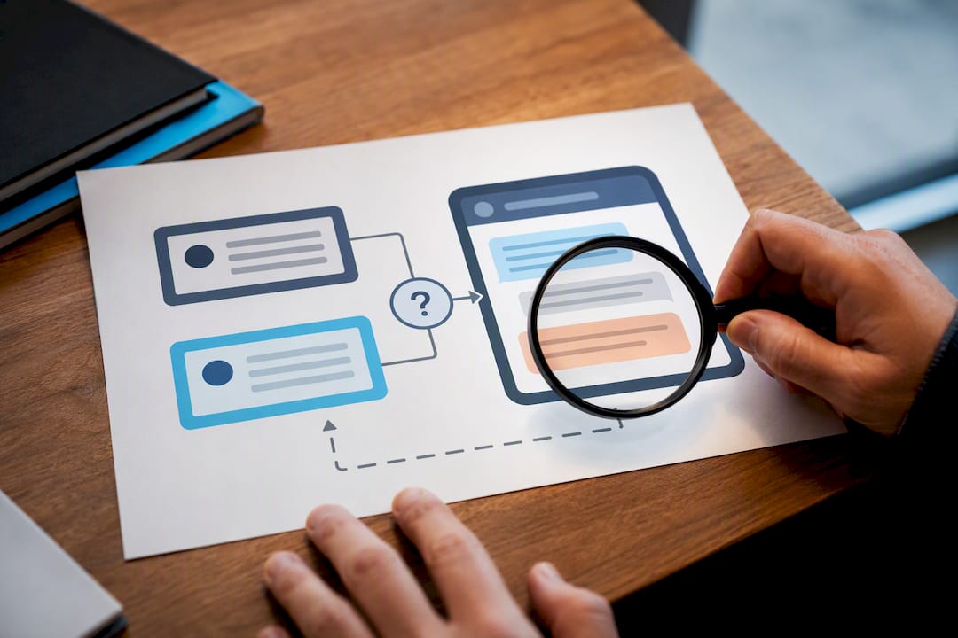 Illustration of contradictory chatbot answers