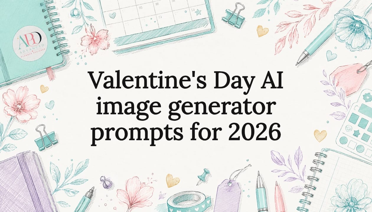 Valentine's Day AI image generator prompts for 2026
