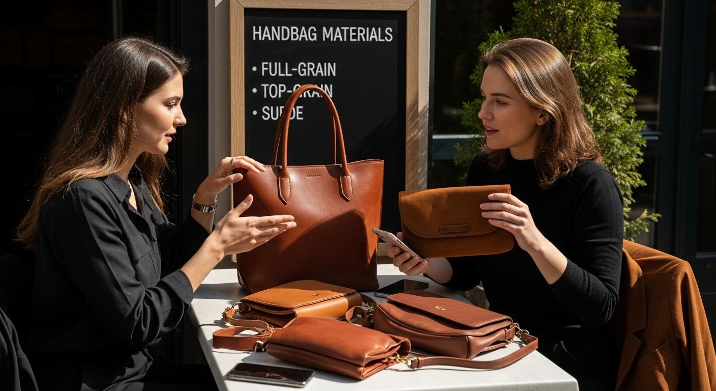 handbag material comparison