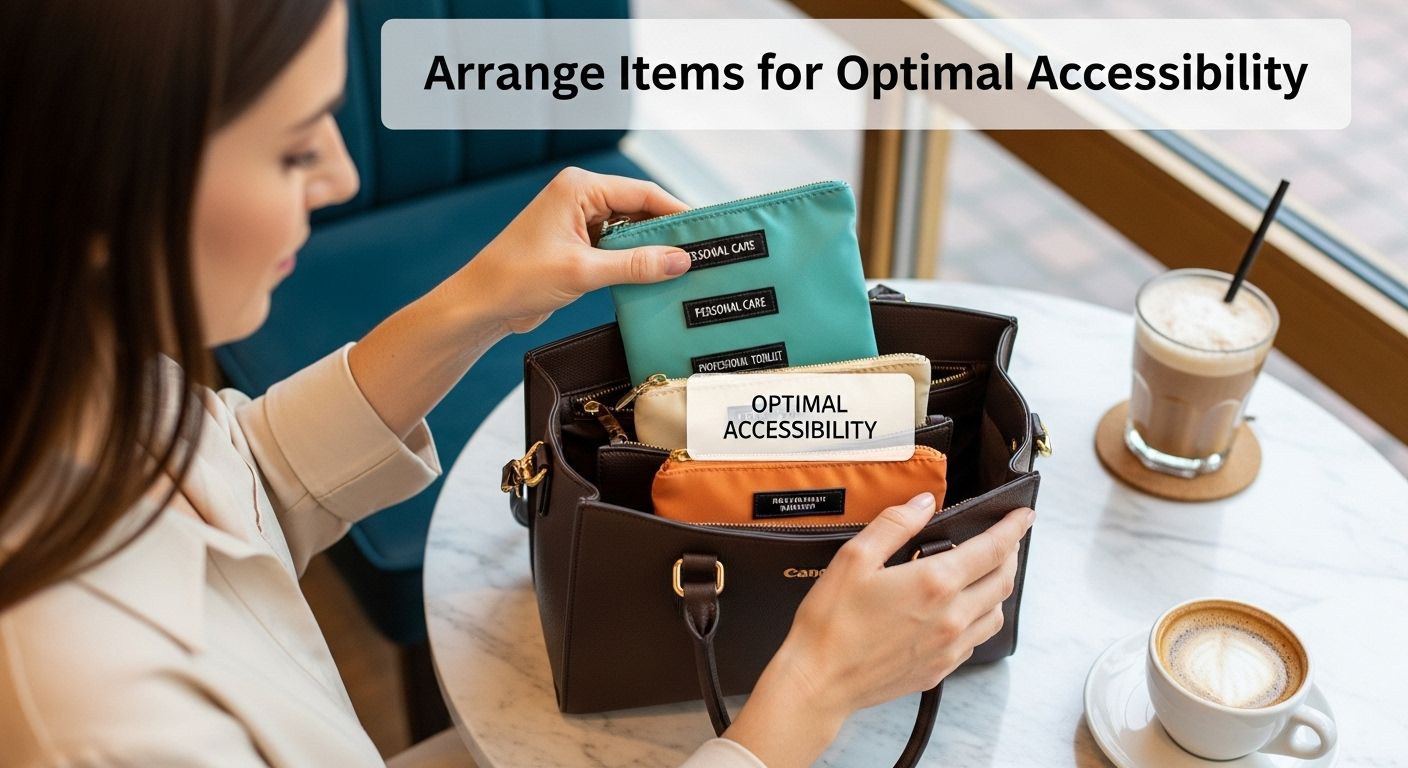 handbag internal organization