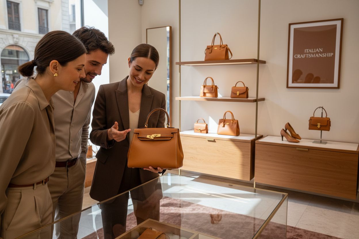 authentic italian leather boutique