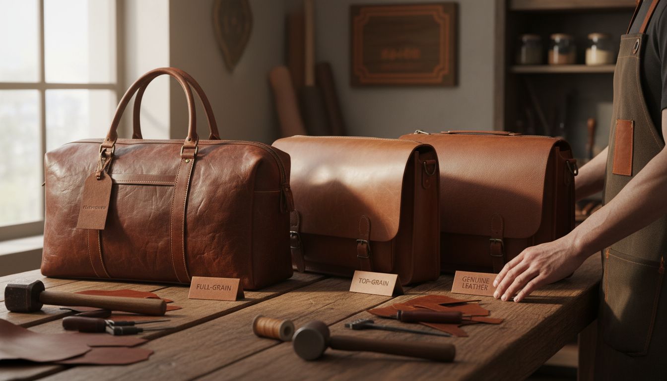 leather bag comparison