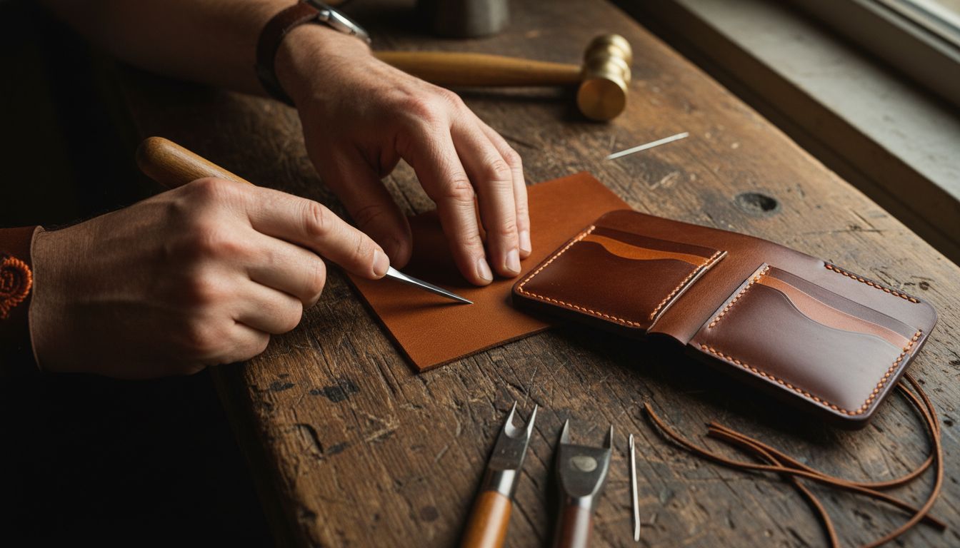 leather skiving technique