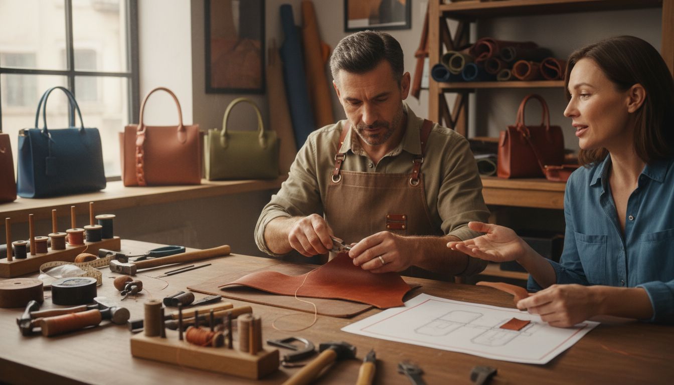 artisan leather workshop