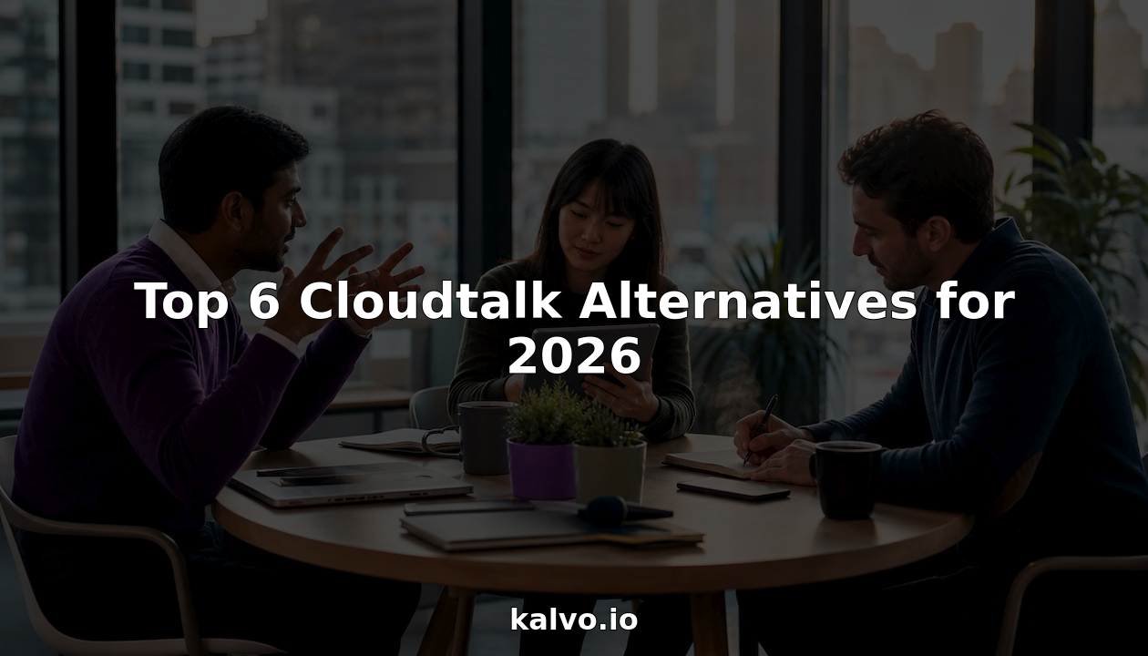 Cover image for Top 6 Cloudtalk Alternatives for 2026