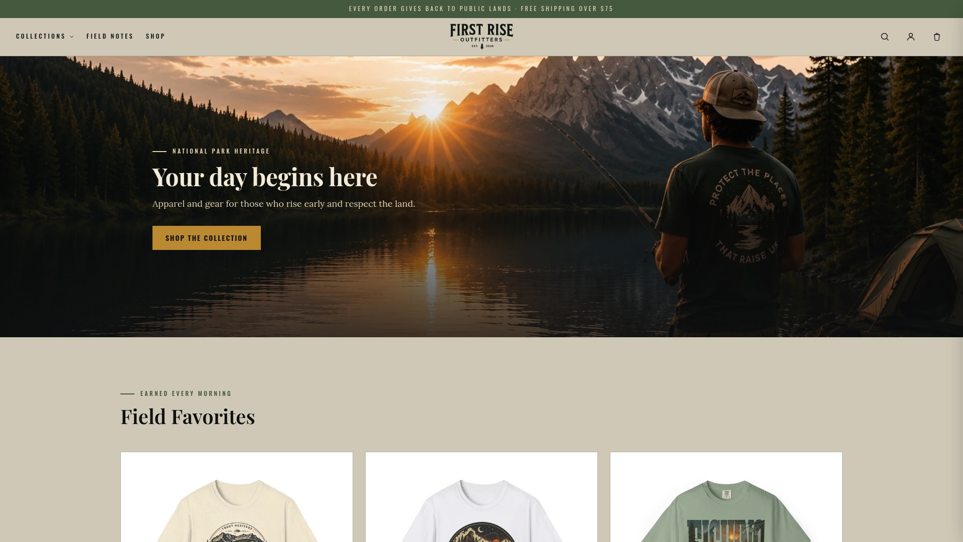 https://firstriseoutfitters.com