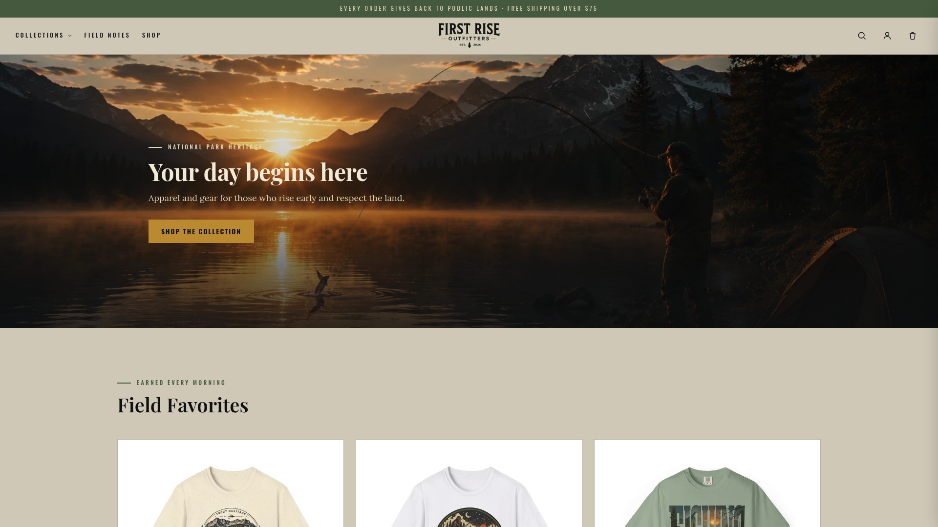 https://firstriseoutfitters.com
