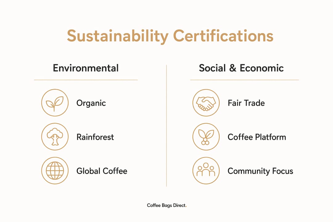 Comparison of coffee sustainability certifications