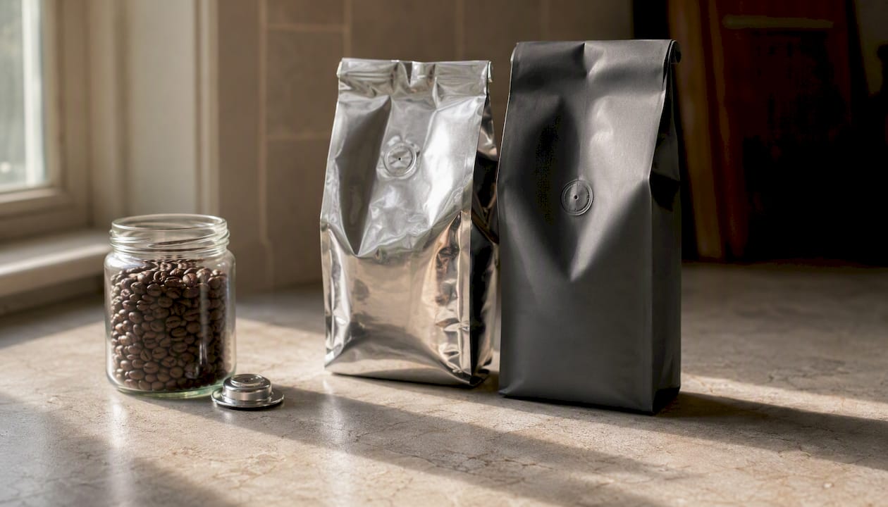Comparison of coffee bag barrier materials