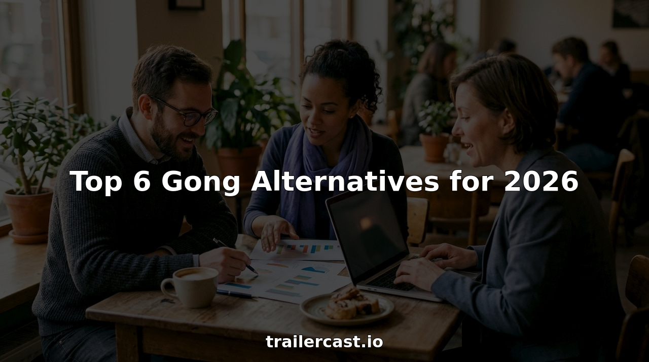 Top 6 Gong Alternatives for 2026