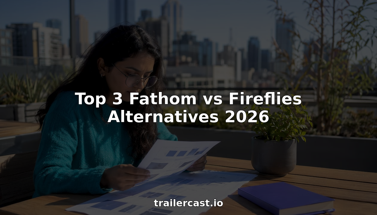 Top 3 Fathom vs Fireflies Alternatives 2026