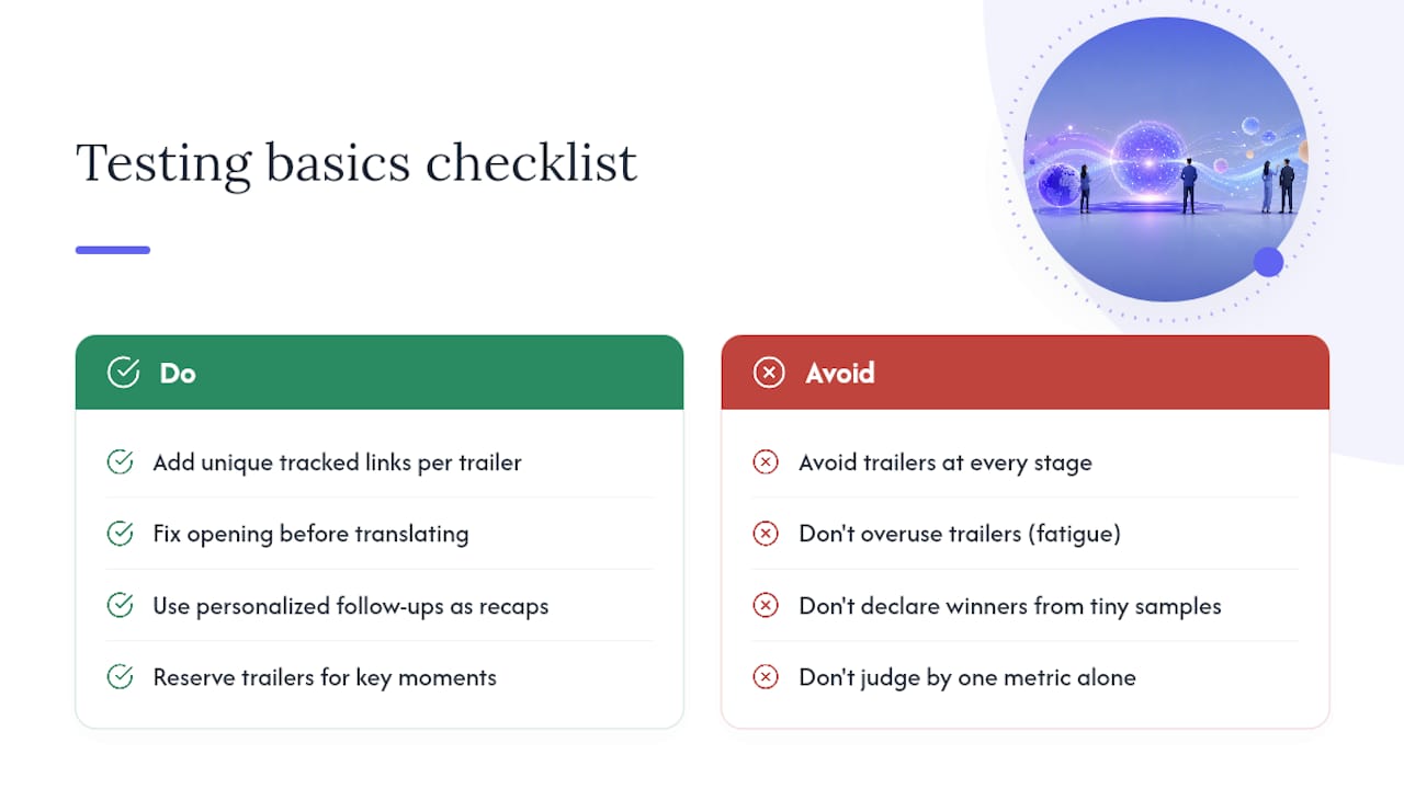 Getting the Basics Right Before You Scale Testing — overview diagram