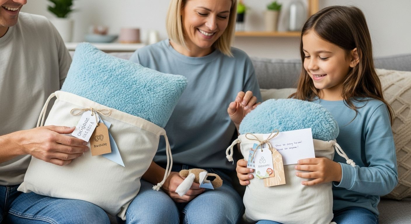 bio-kuschelkissen nachhaltige Geschenkverpackung