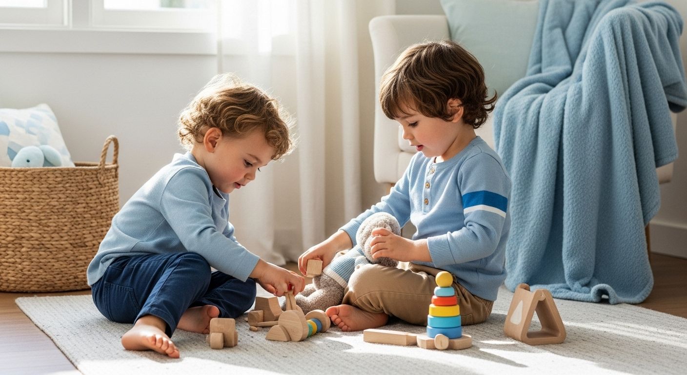 geschwister nachhaltiges spielzeug spielzimmer