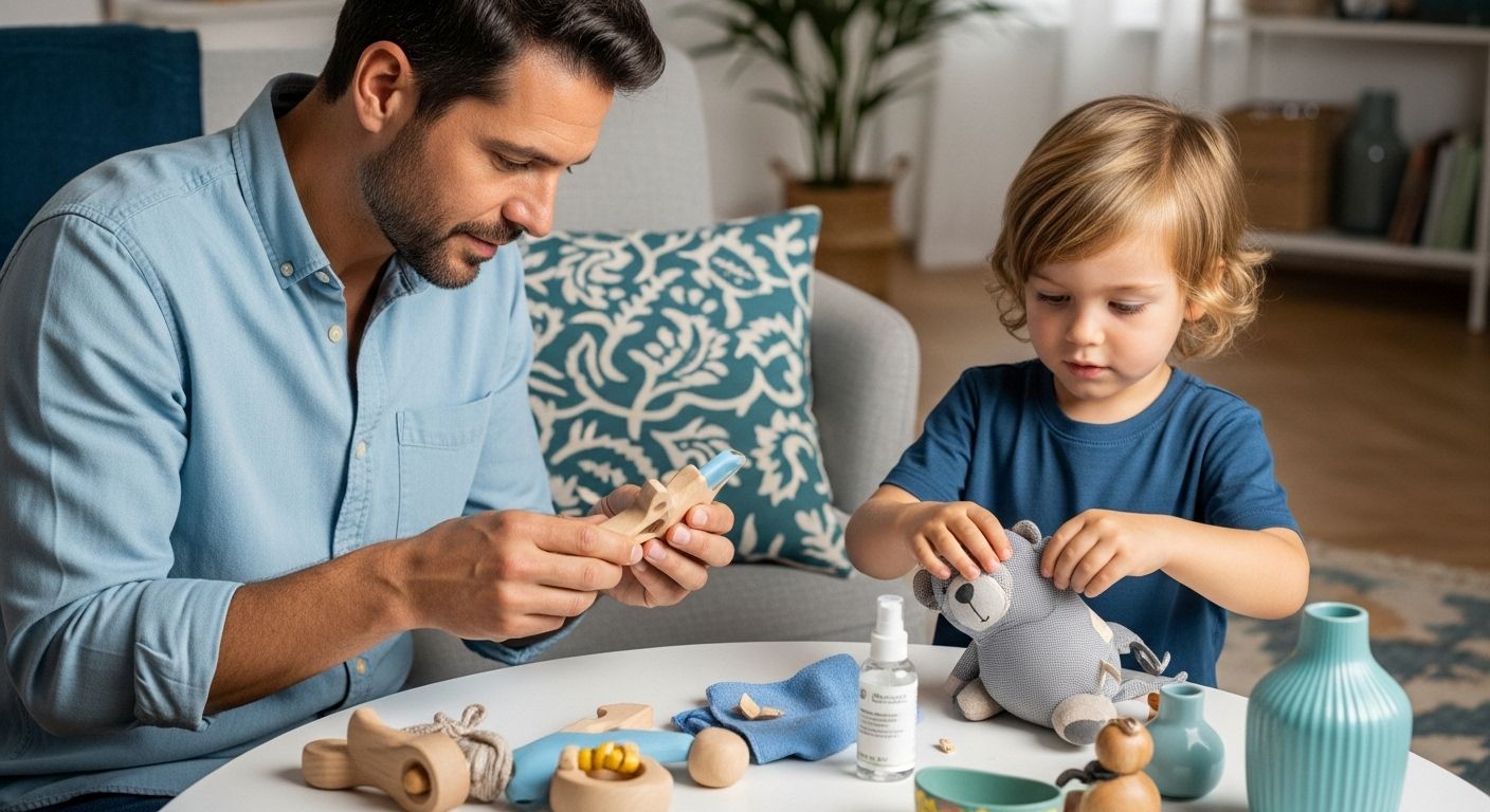 bio-spielzeug aufbewahrung pflege