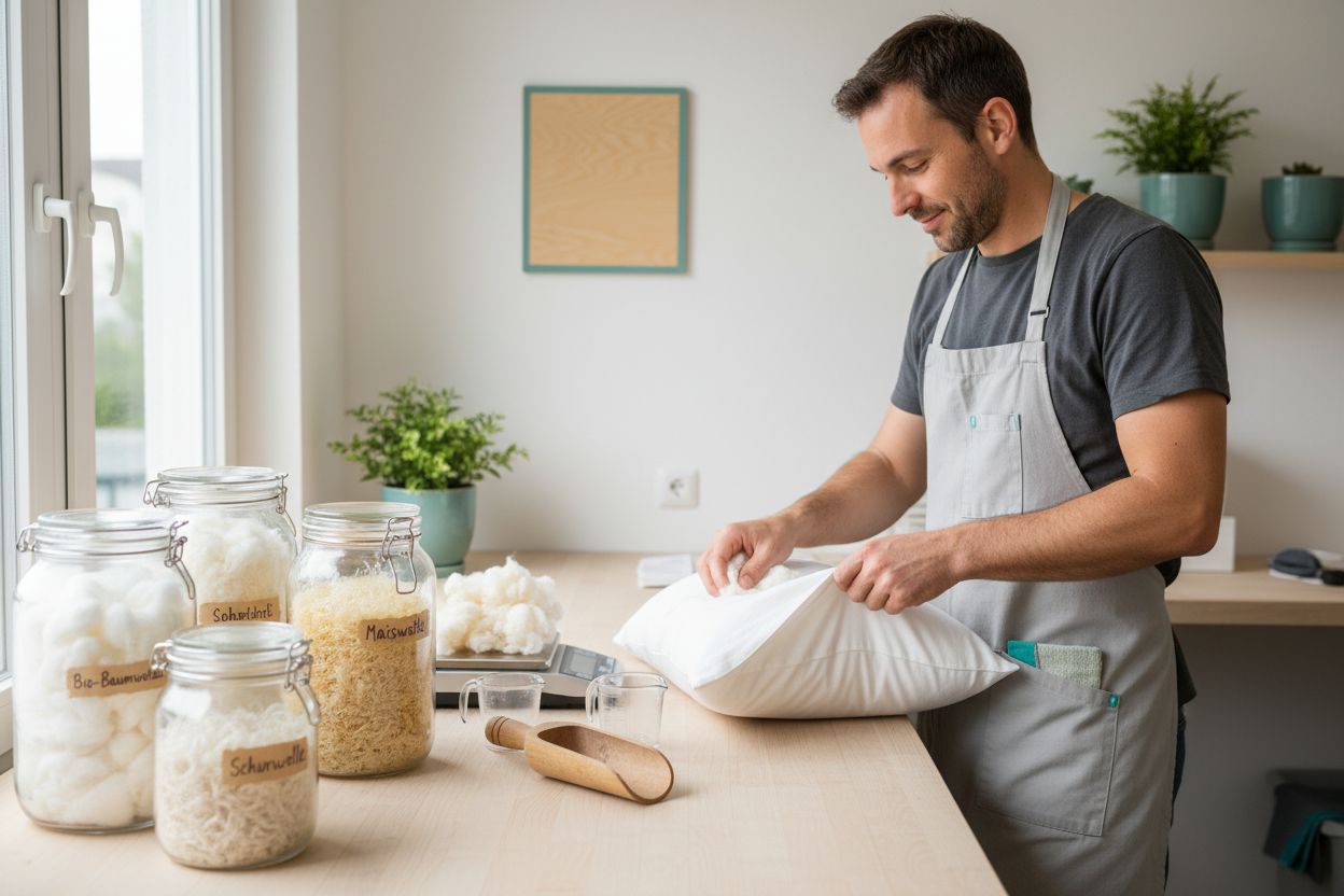 Bio Füllmaterial Produktion