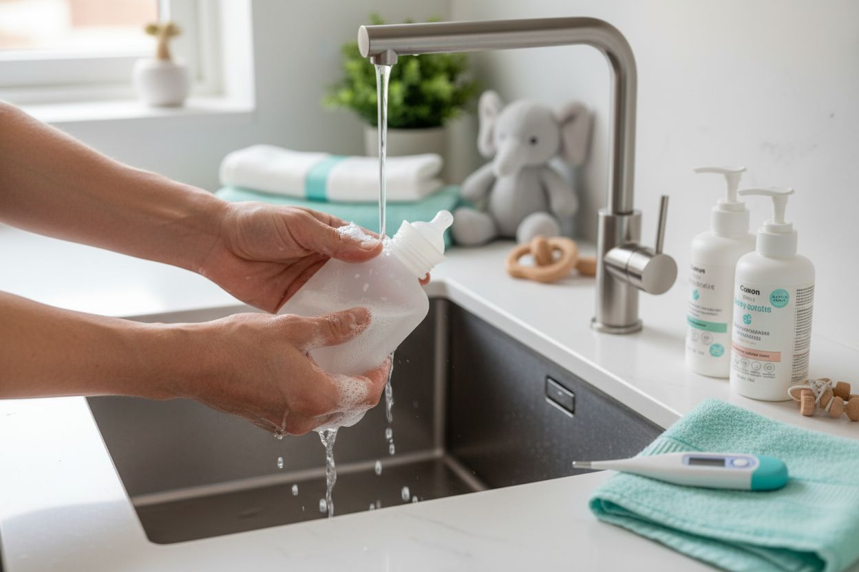 Wärmflasche Sicherheit Baby